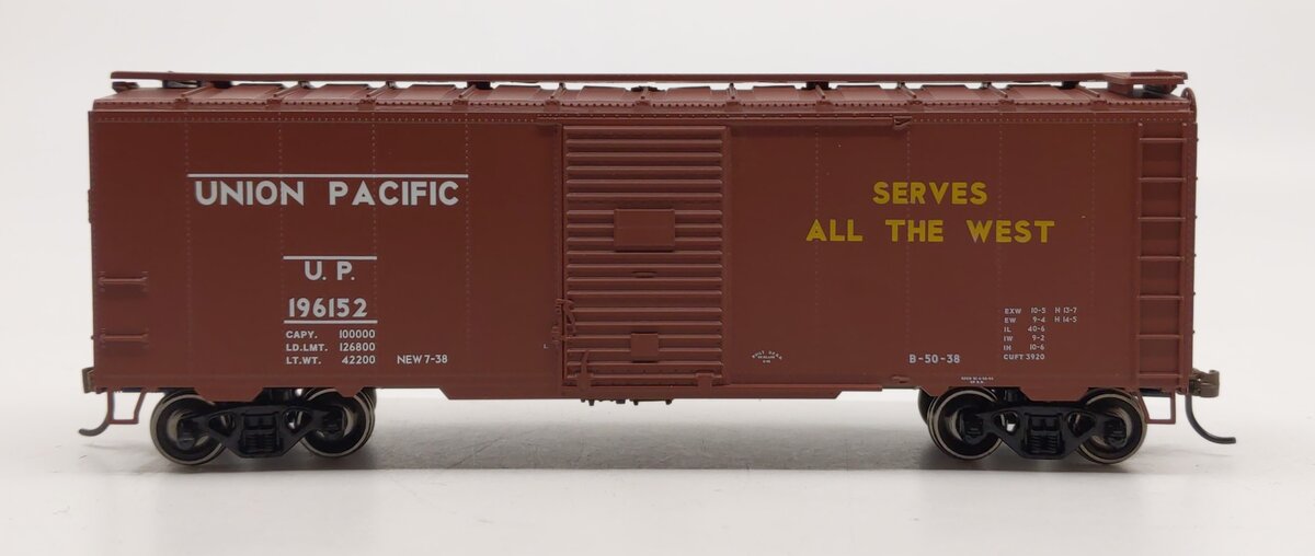 Athearn 73536 HO Union Pacific 40' Youngstown Door Boxcar RTR #196152
