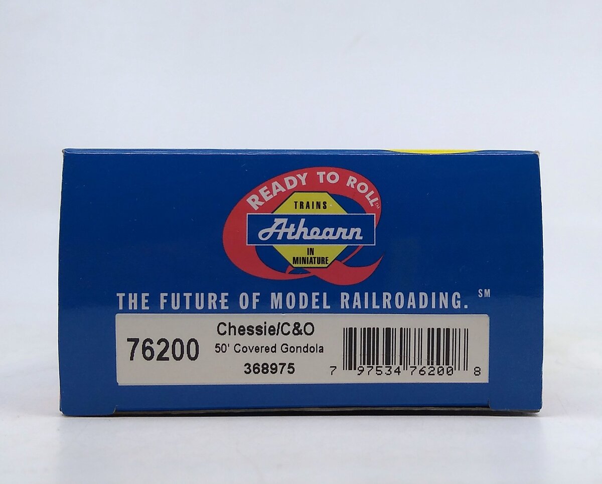 Athearn 76200 HO Chessie RTR 50' Covered Gondola #368975