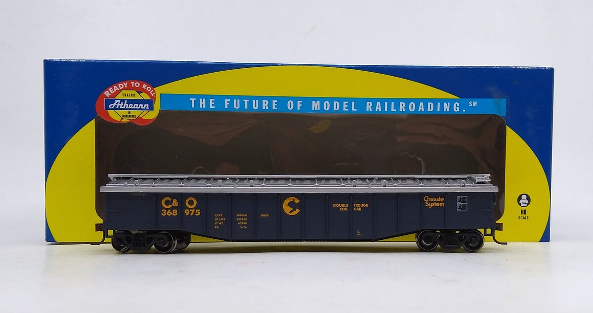 Athearn 76200 HO Chessie RTR 50' Covered Gondola #368975