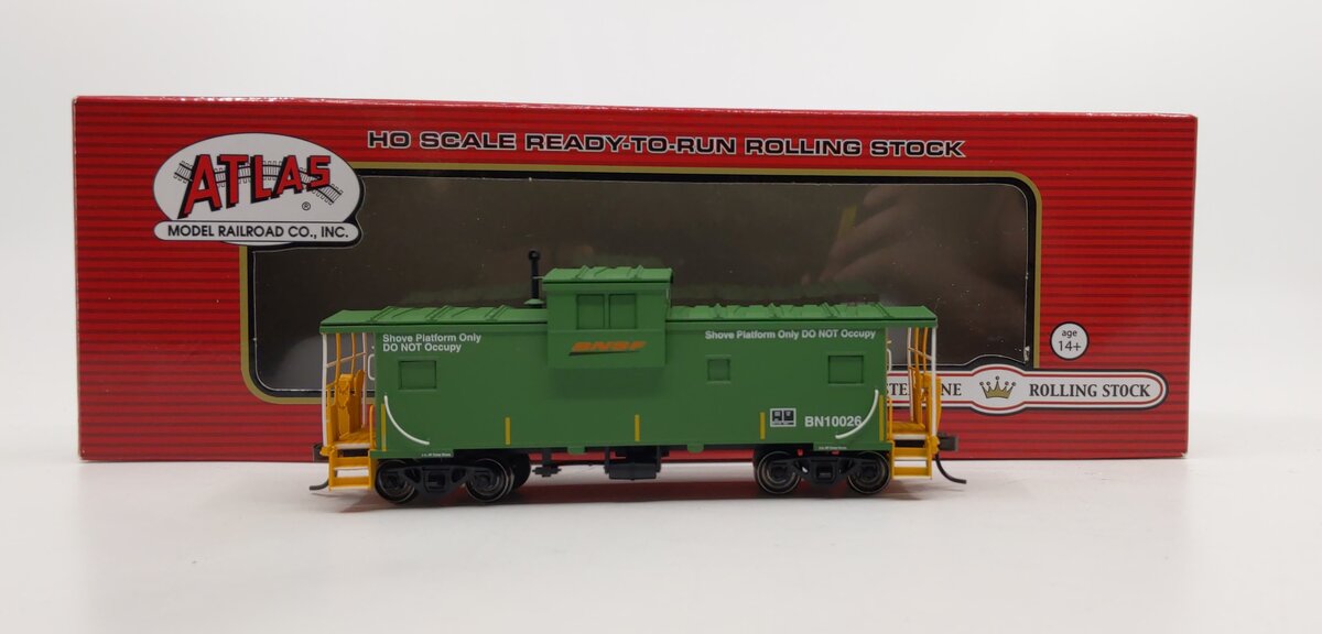 Atlas 20003100 HO Scale BNSF Extended Vision Caboose #10026