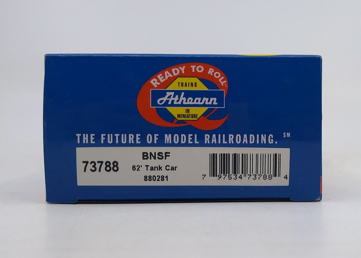 Athearn 73788 HO Scale Burlington Northern Santa Fe RTR 62' Tank Car #880281