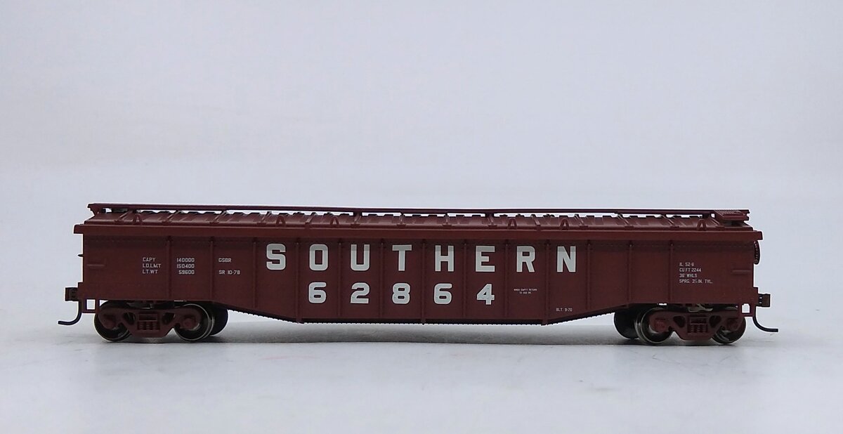 Athearn 76209 HO Southern Railway 50' Covered Gondola #62864