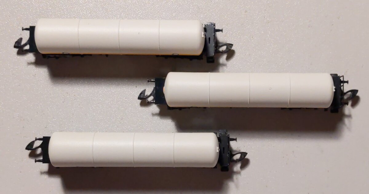 Marklin 82189 Z EVA and VTG Gas Tank Car Set (Set of 6)