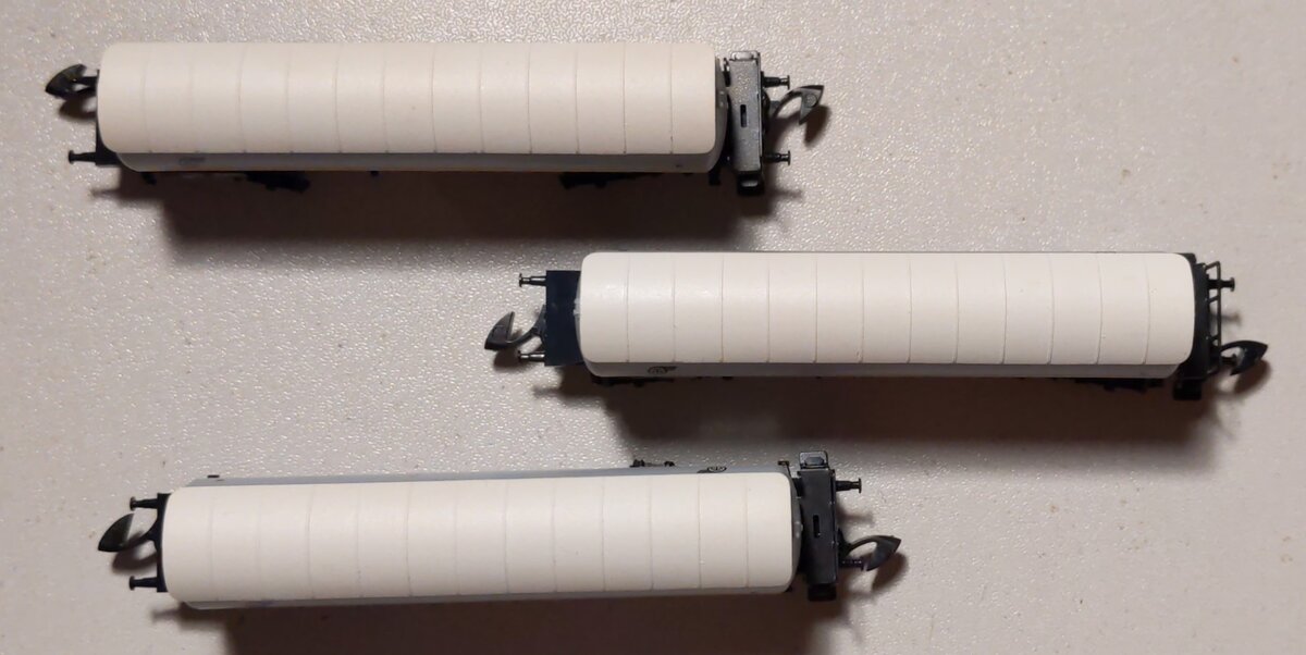 Marklin 82189 Z EVA and VTG Gas Tank Car Set (Set of 6)