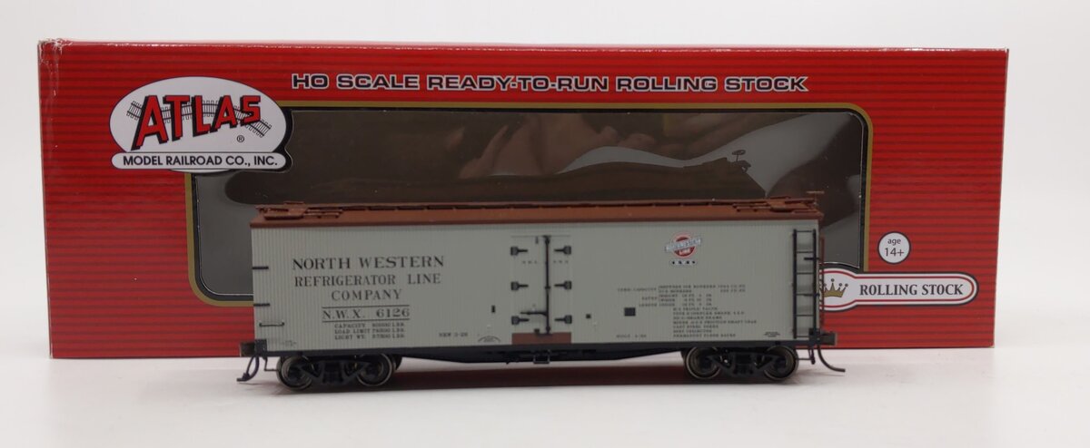 Atlas 20004745 HO North Western Refrigerator Line 40' Wood Reefer #6126