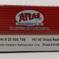 Atlas 20004745 HO North Western Refrigerator Line 40' Wood Reefer #6126
