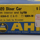 AHM 6304-C HO Chesapeake & Ohio 1920 Dining Car #401 LN/Box