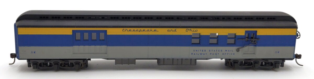 AHM 6206-C HO Chesapeake & Ohio 1920 RPO/Baggage Car #114 LN/Box