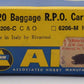 AHM 6206-C HO Chesapeake & Ohio 1920 RPO/Baggage Car #114 LN/Box