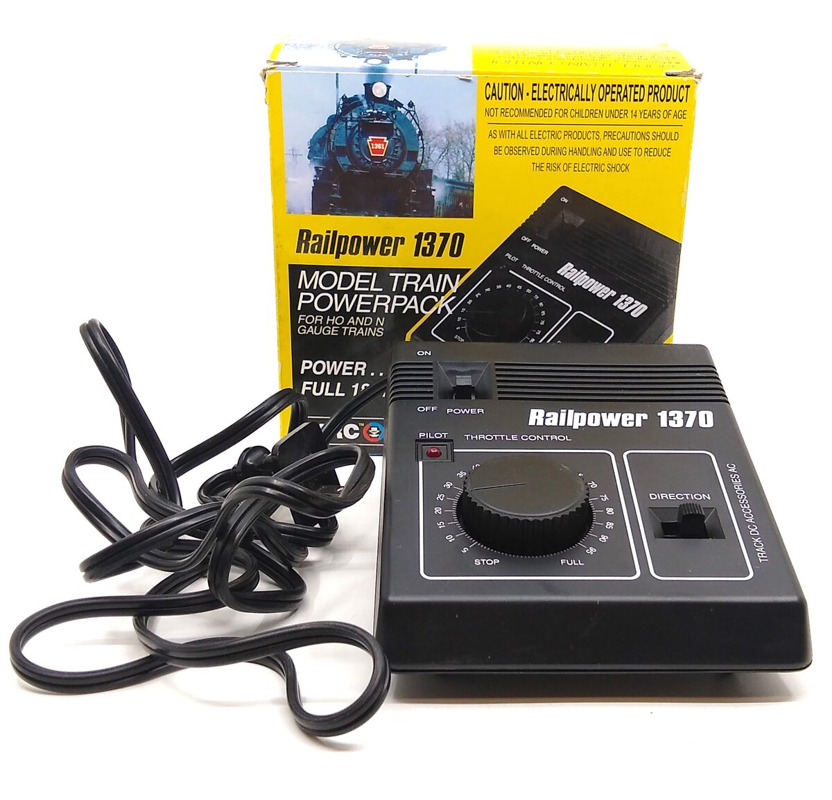 MRC 1370 For HO/N Scale Railpower Power Pack Full 18 VA
