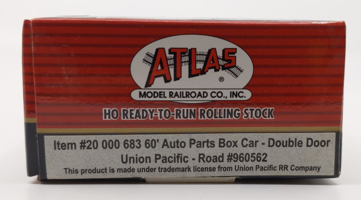 Atlas 20000683 HO Scale UP 60' Double Door Auto Boxcar #960562