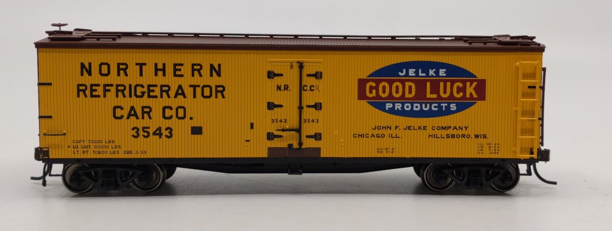 Atlas 20004736 HO Jelke Good Luck Products 40' Wood Reefer #3543