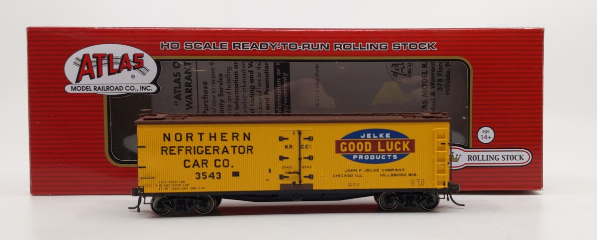 Atlas 20004736 HO Jelke Good Luck Products 40' Wood Reefer #3543