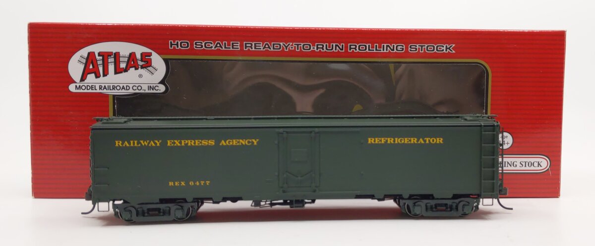 Atlas 20001964 HO Railway Express Agency ACF/REA Steel Express Reefer #6477