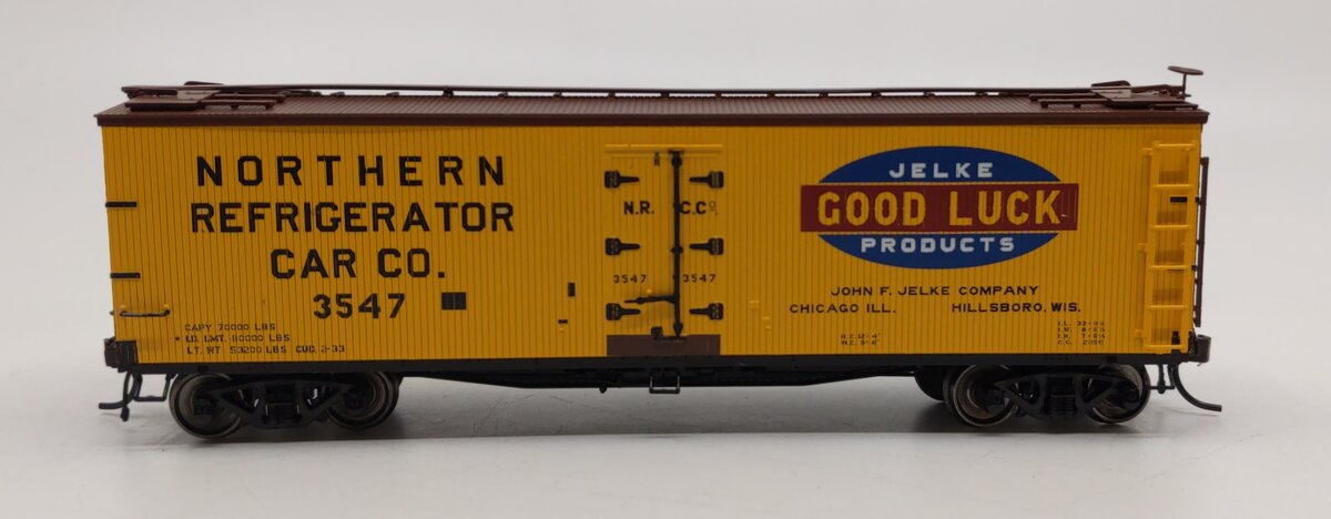 Atlas 20004737 HO Jelke Good Luck Products 40' Wood Reefer #3547