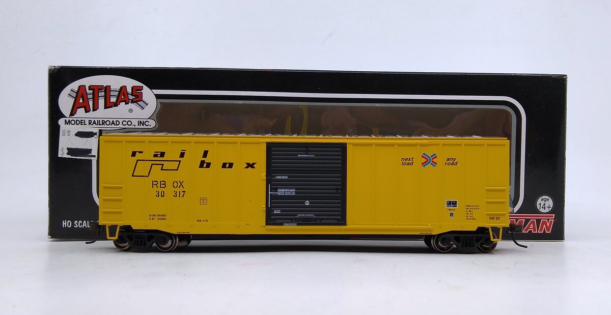 Atlas 20000394 HO Scale RBOX ACF 50'6" Boxcar #30317