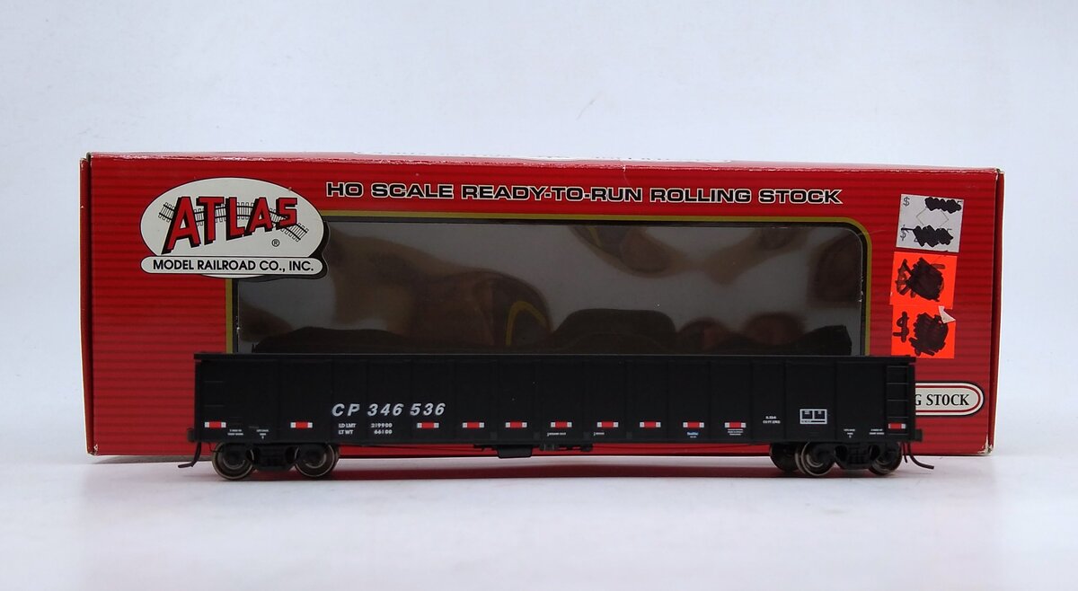 Atlas 20001330 HO Scale Canadian Pacific Thrall 2743 Gondola #346536