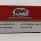 Atlas 20002635 HO WRNX 11,00 Gallon Tank Car #2205 LN/Box