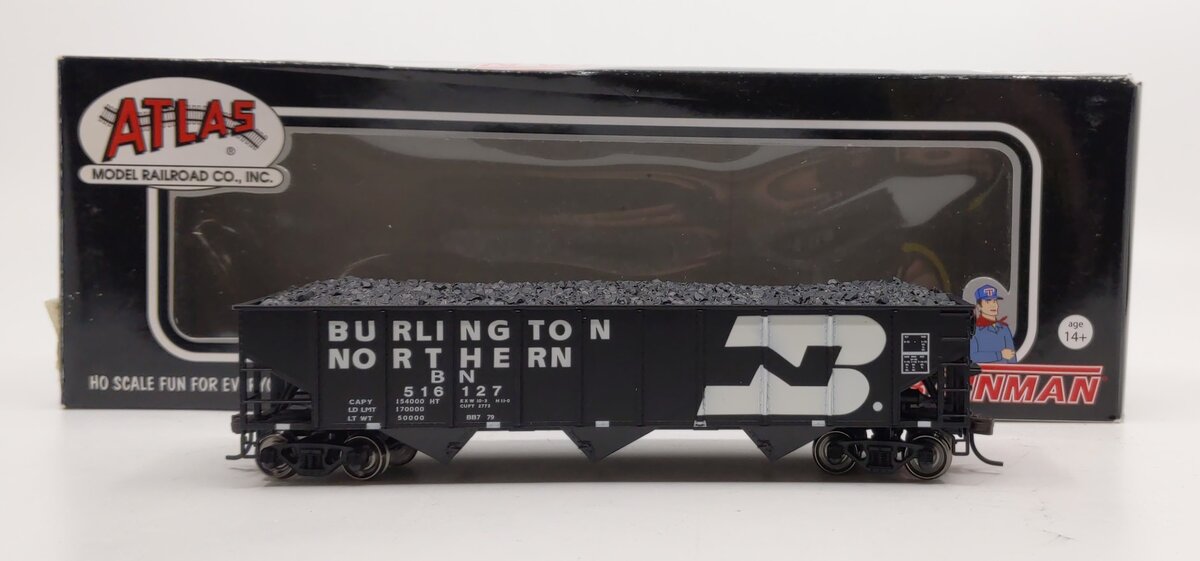 Atlas 20001246 HO Burlington Northern TM 70T Hopper #516127