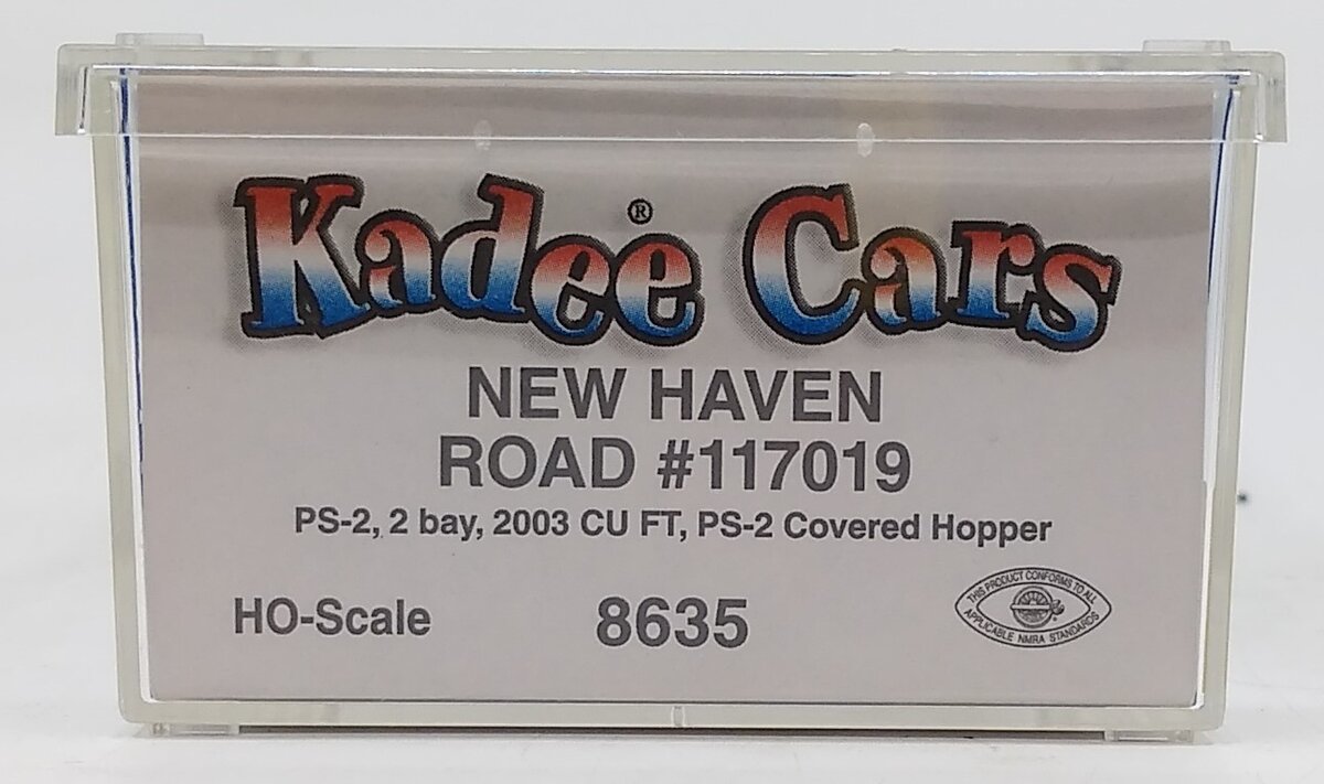 Kadee 8635 HO New Haven PS-2 Covered Hopper #117019