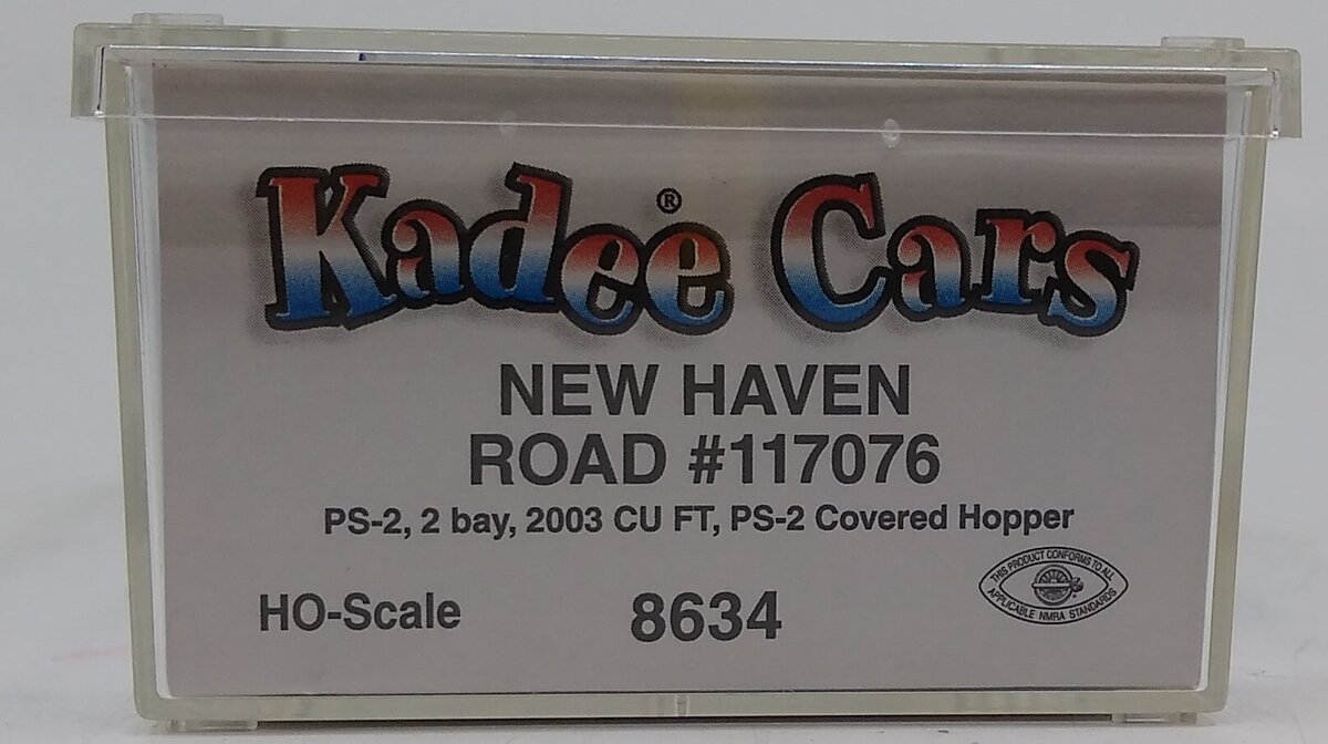 Kadee 8634 HO New Haven PS-2 Covered Hopper #117076
