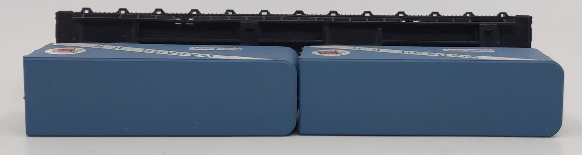 Athearn 1403 HO Wabash RR Piggy Back Trailers and Flatcar #40610