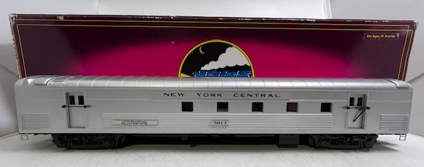 MTH 20-68156 O Gauge New York Central 70' Streamlined RPO Car #5017