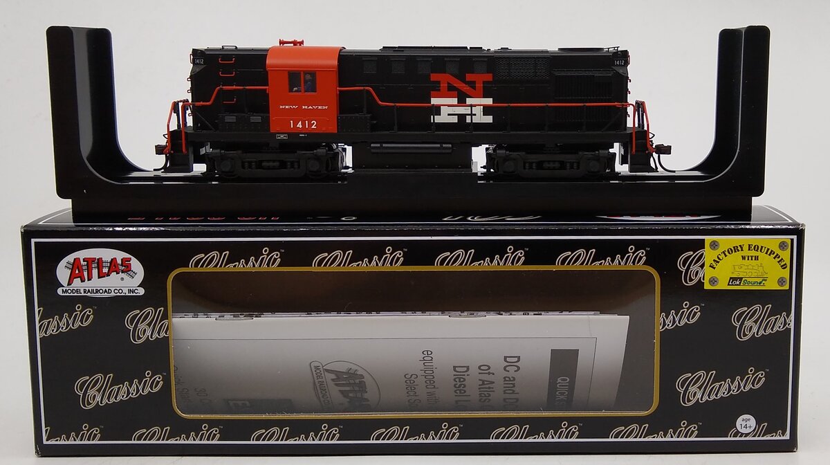 Atlas 10002154 HO New Haven RS-11 with DCC & Sound #1412