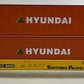 MTH 30-76598 O Gauge Southern Pacific Husky Stack Car