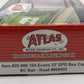 Atlas 20000104 HO BC Rail 53' DPD Boxcar #800502