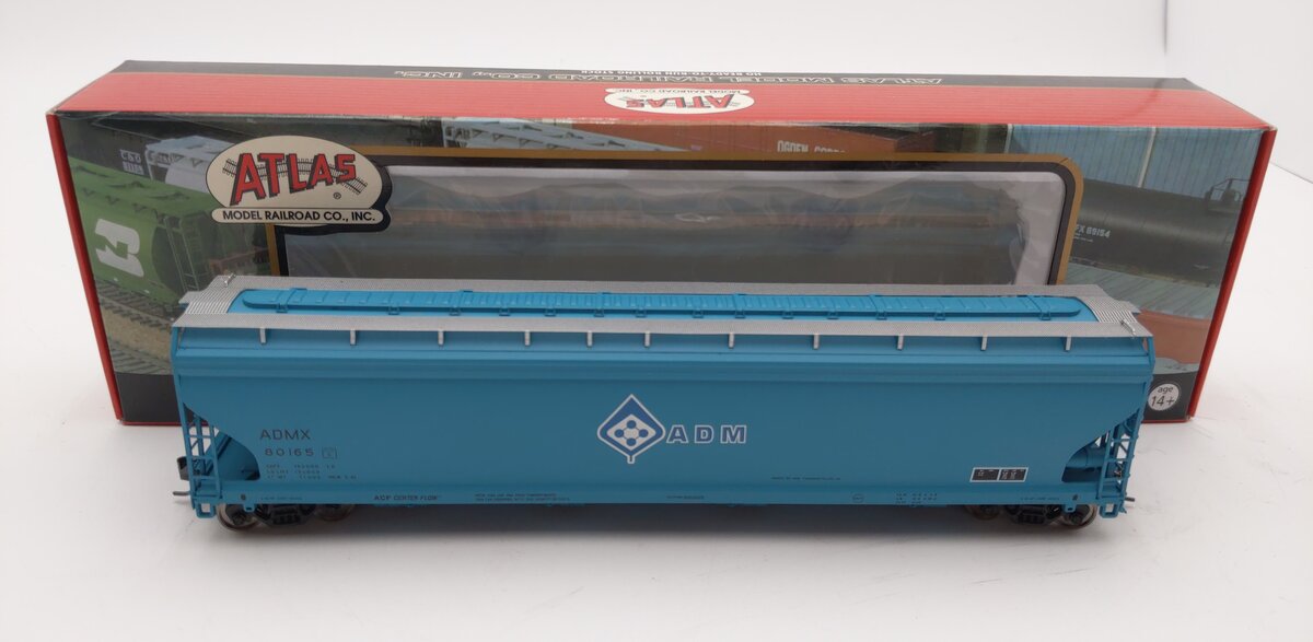 Atlas 20000135 HO Scale ADM ACF 5701 Covered Grain Hopper #80165