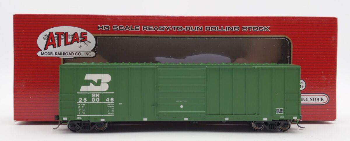 Atlas 20003325 HO Burlington Northern FMC 5077 Single Door Boxcar #250046