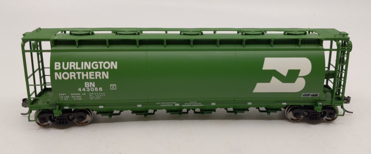 Atlas 20000539 HO Scale Burlington Northern ACF 6-Bay Cylindrical Hopper #443066