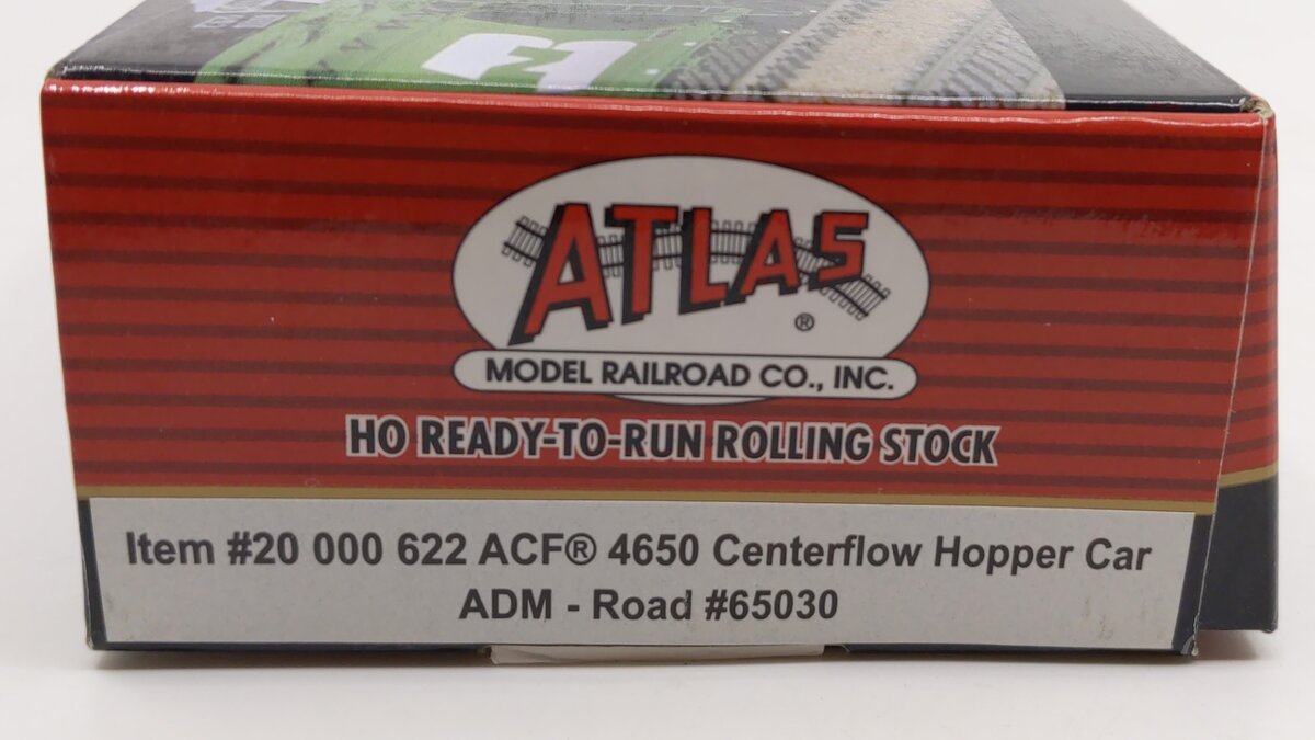 Atlas 20000622 HO ADM RTR ACF 4650 Centerflow Hopper #65030