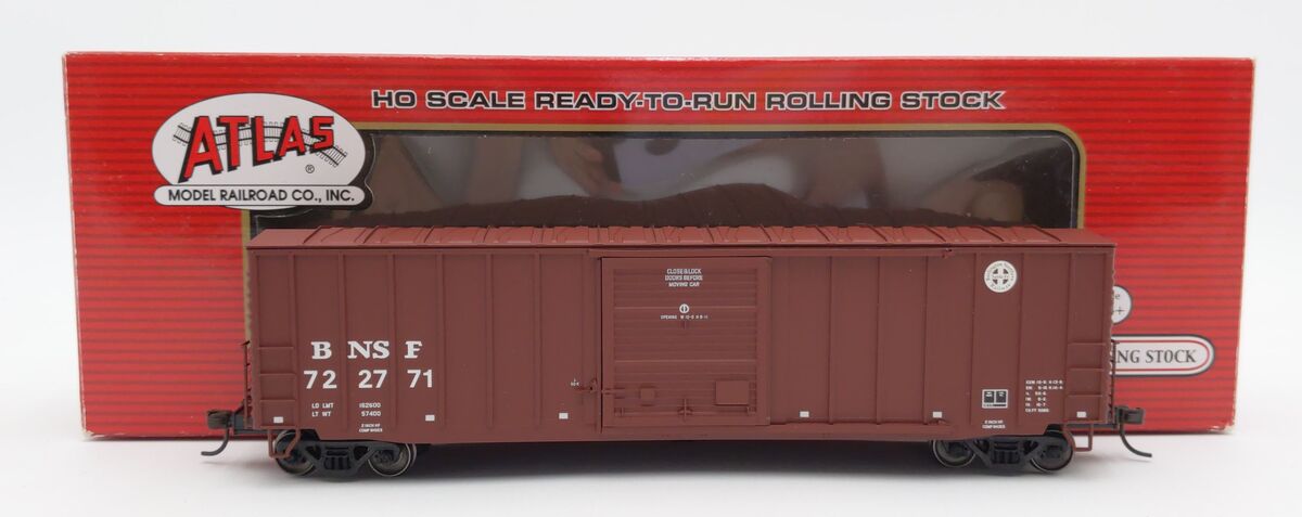 Atlas 20001987 HO BNSF Precision Design 50'' Rib-Side Boxcar #722771