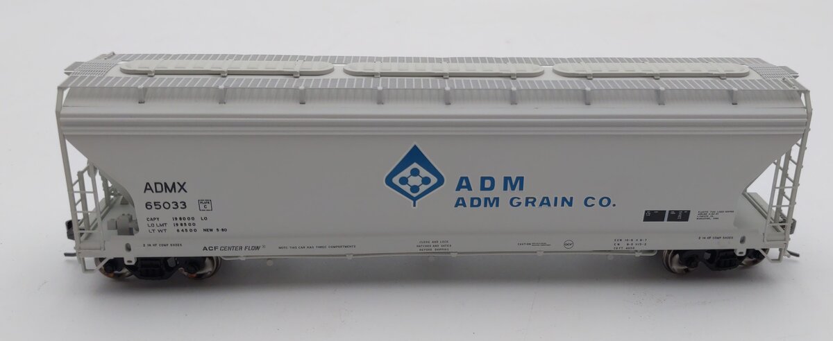 Atlas 20000623 HO ADM ACF 4650 Centerflow Hopper #65033