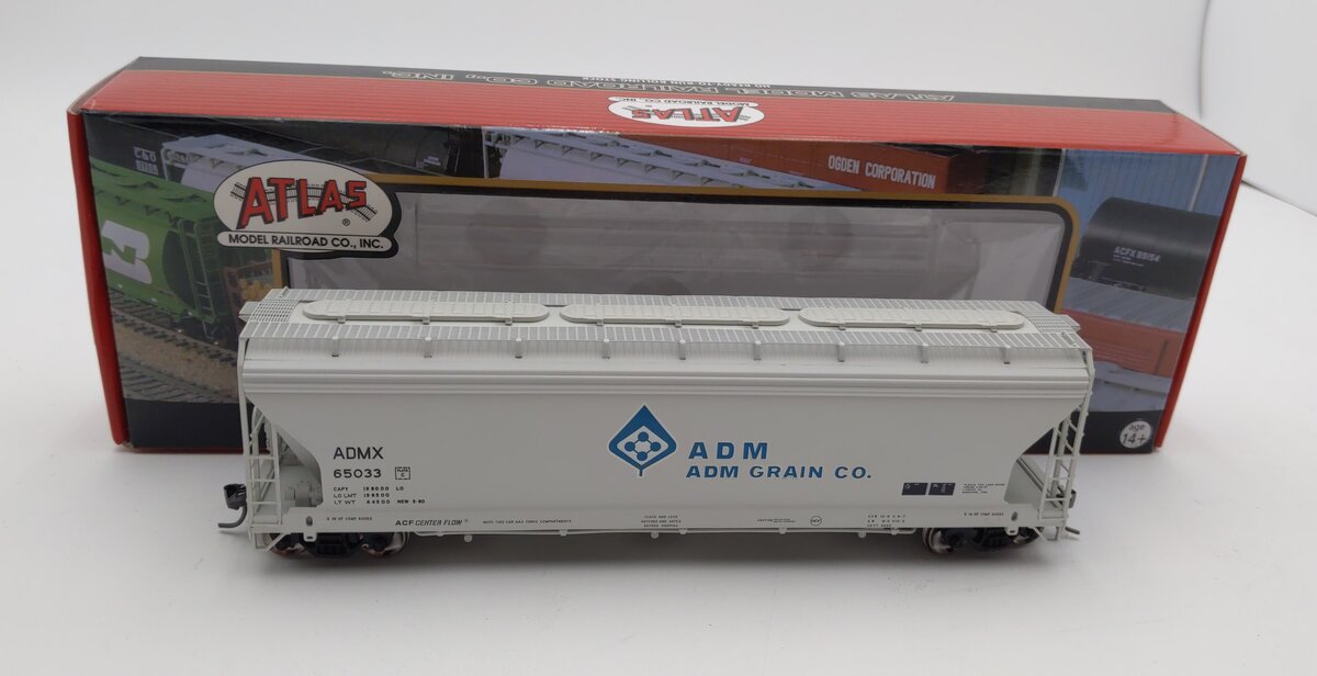 Atlas 20000623 HO ADM ACF 4650 Centerflow Hopper #65033