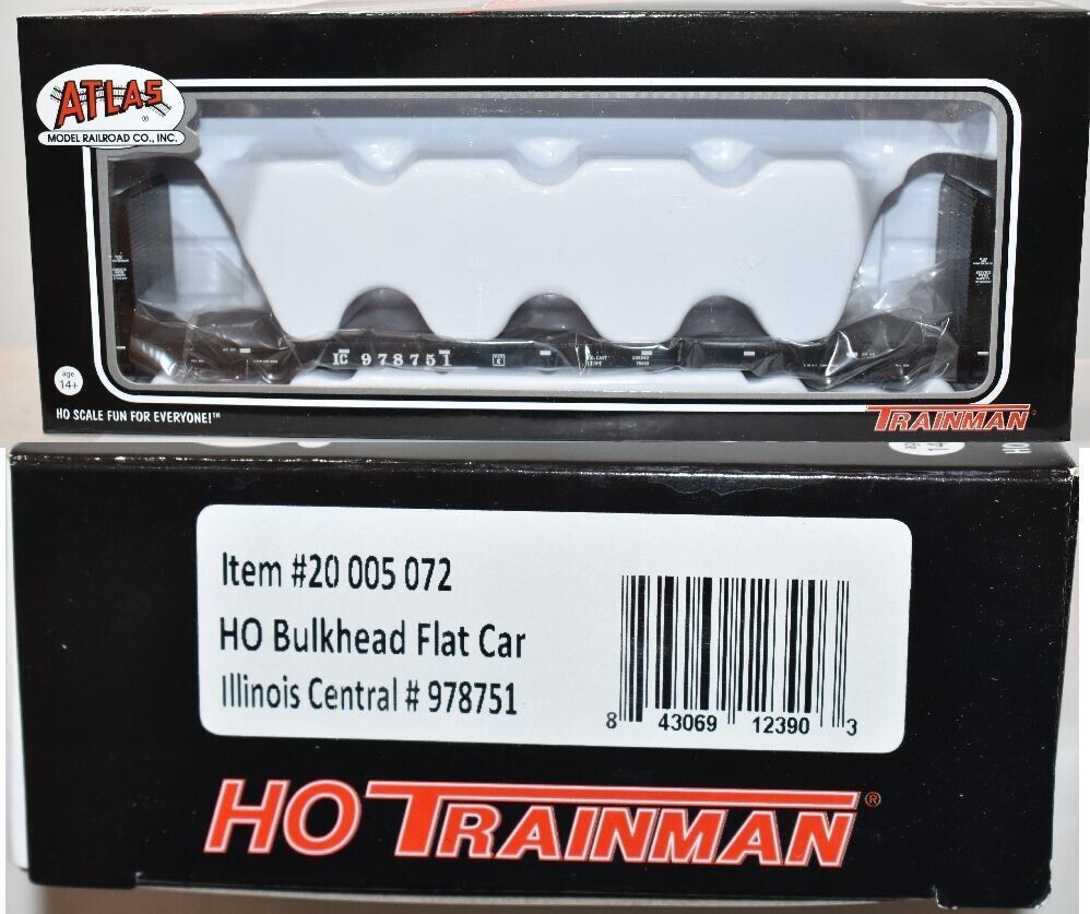 Atlas 20005072 HO Bulkhead Flat IC #978751