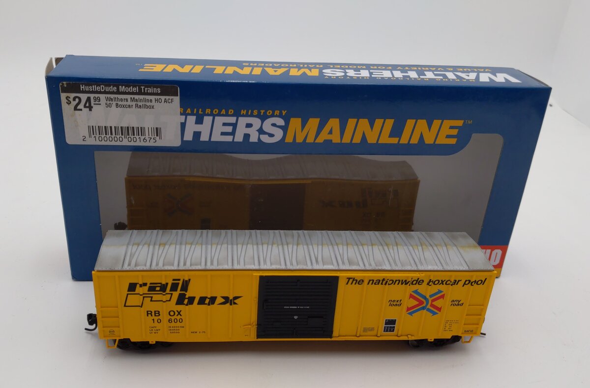 Walthers 910-1816 HO Scale 50' ACF Bcr Lg RBOX #10600