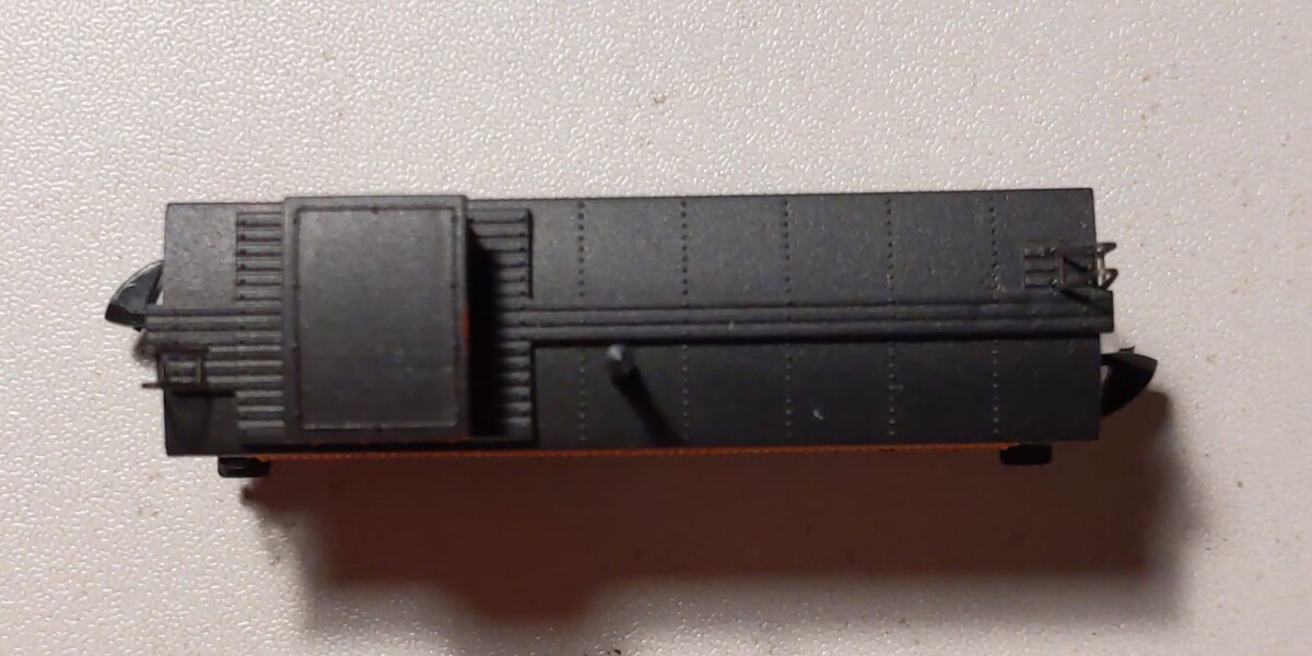 Marklin 8636 Z Scale Atchison, Topeka & Santa Fe Caboose #999005 LN/Box
