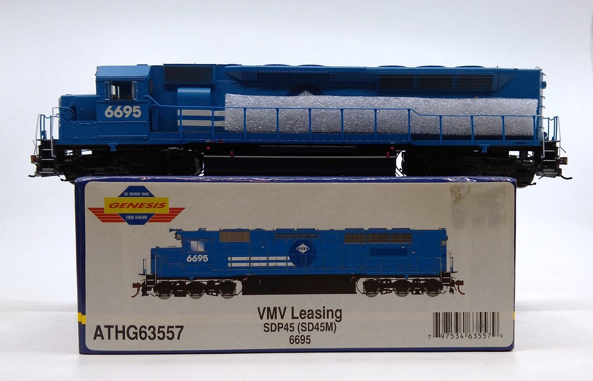 Athearn G63557 HO VMV SDP45 Diesel Locomotive #6695