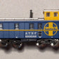 Marklin 82301 Z Scale Atchison Topeka & Santa Fe Caboose Car #999049 LN/Box