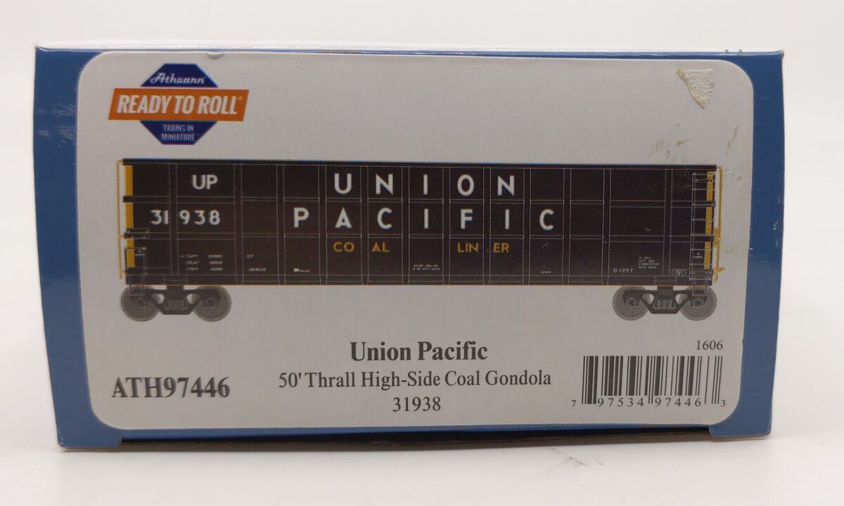 Athearn 97446 HO Union Pacific Thrall High Side Gondola RTR #31938