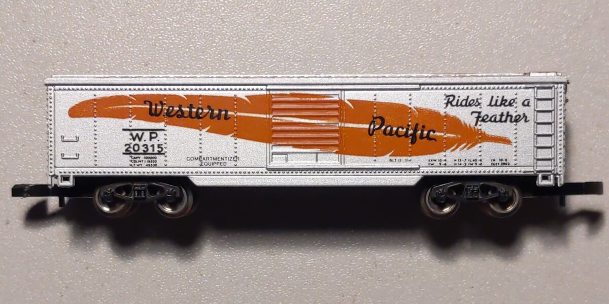 Marklin 8671 Z Scale Western Pacific Boxcar #20315 LN/Box