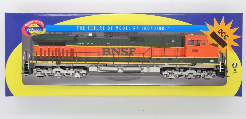 Athearn 77989 HO BNSF Dash 9-44CW Diesel Locomotive #1009
