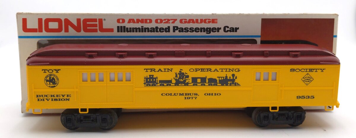Lionel 6-9535 O Gauge TTOS Baggage Car #1977 NIB