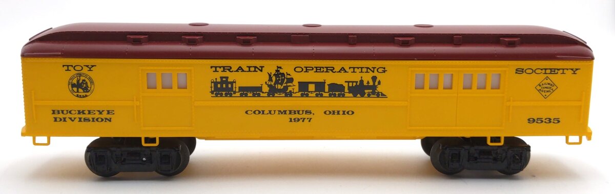 Lionel 6-9535 O Gauge TTOS Baggage Car #1977 NIB