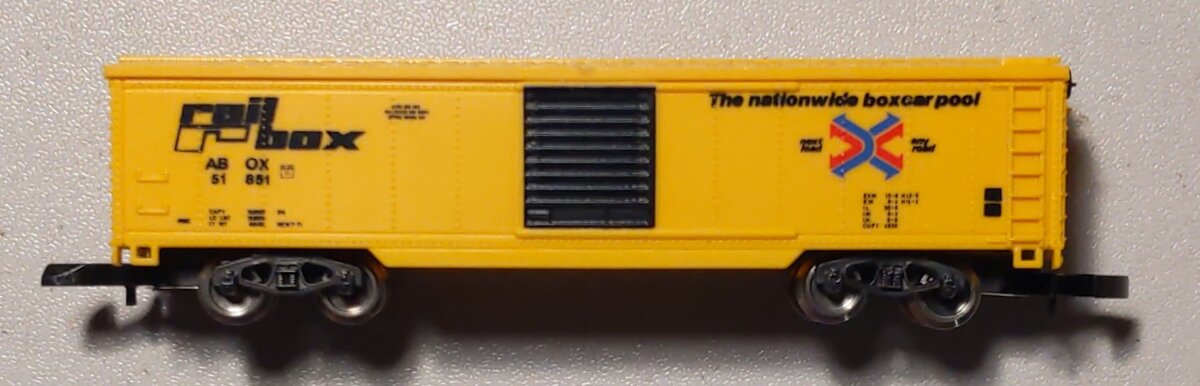 Marklin 8682 Z Scale Railbox Boxcar #51851 LN/Box