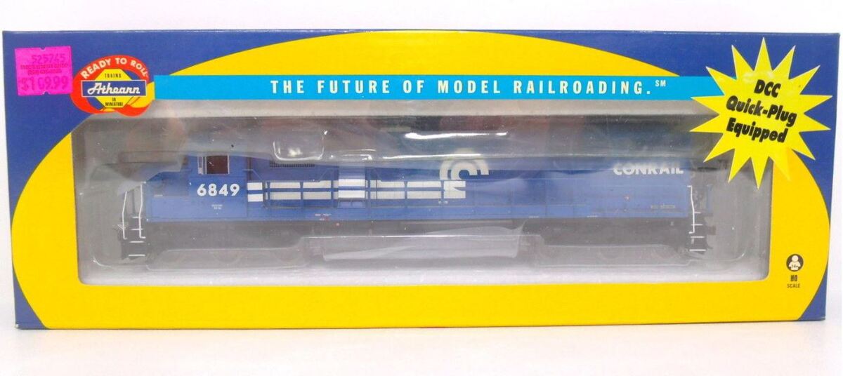 Athearn 78813 HO Scale Conrail SD60 Diesel Locomotive #6849