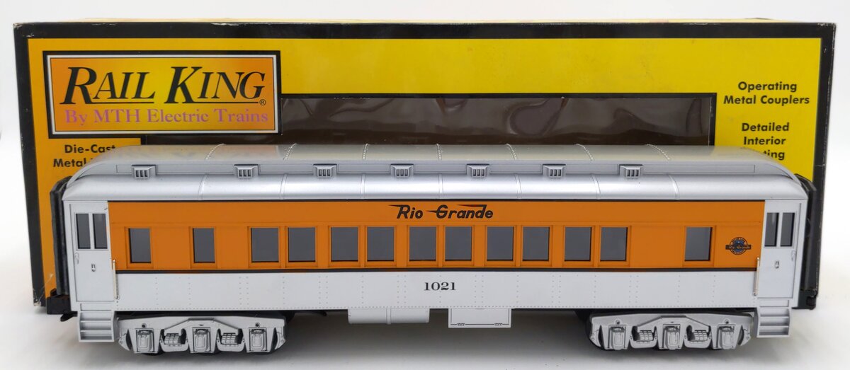 MTH 30-6231 O Denver Rio Grande Madison Passenger Car #1021 LN/Box